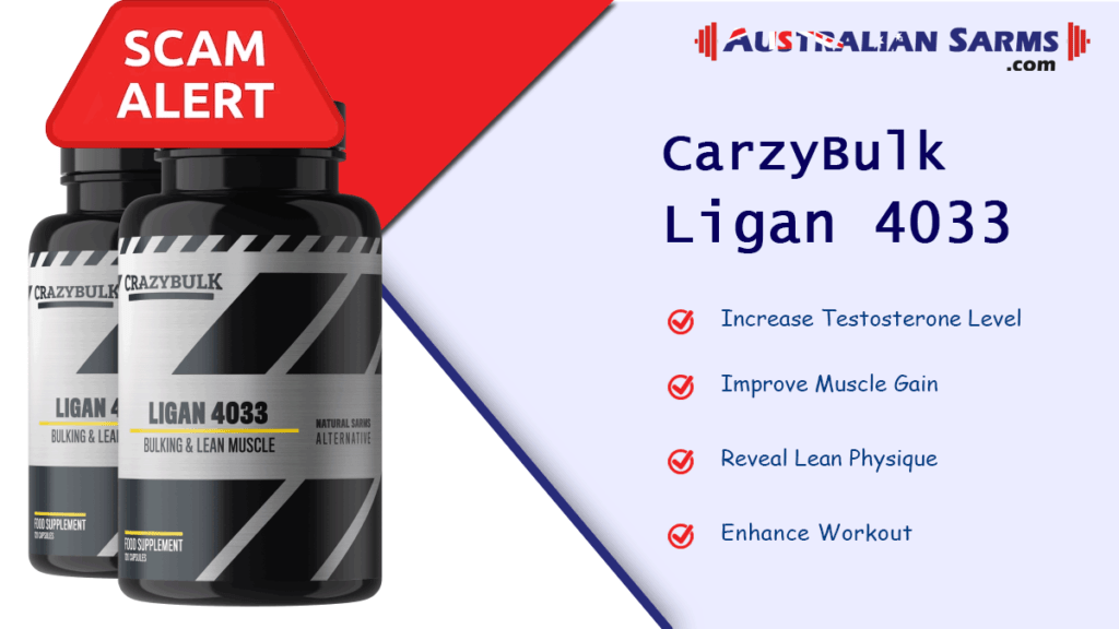 CrazyBulk Ligan-4033 Review by australiansarms
