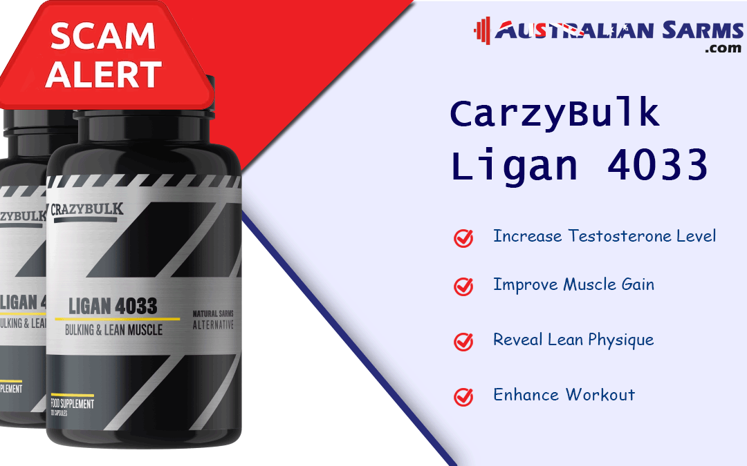 CarzyBulk Ligan 4033 Review: Be Muscular, while Dropping the Excess Fat with Legal Ligandrol!